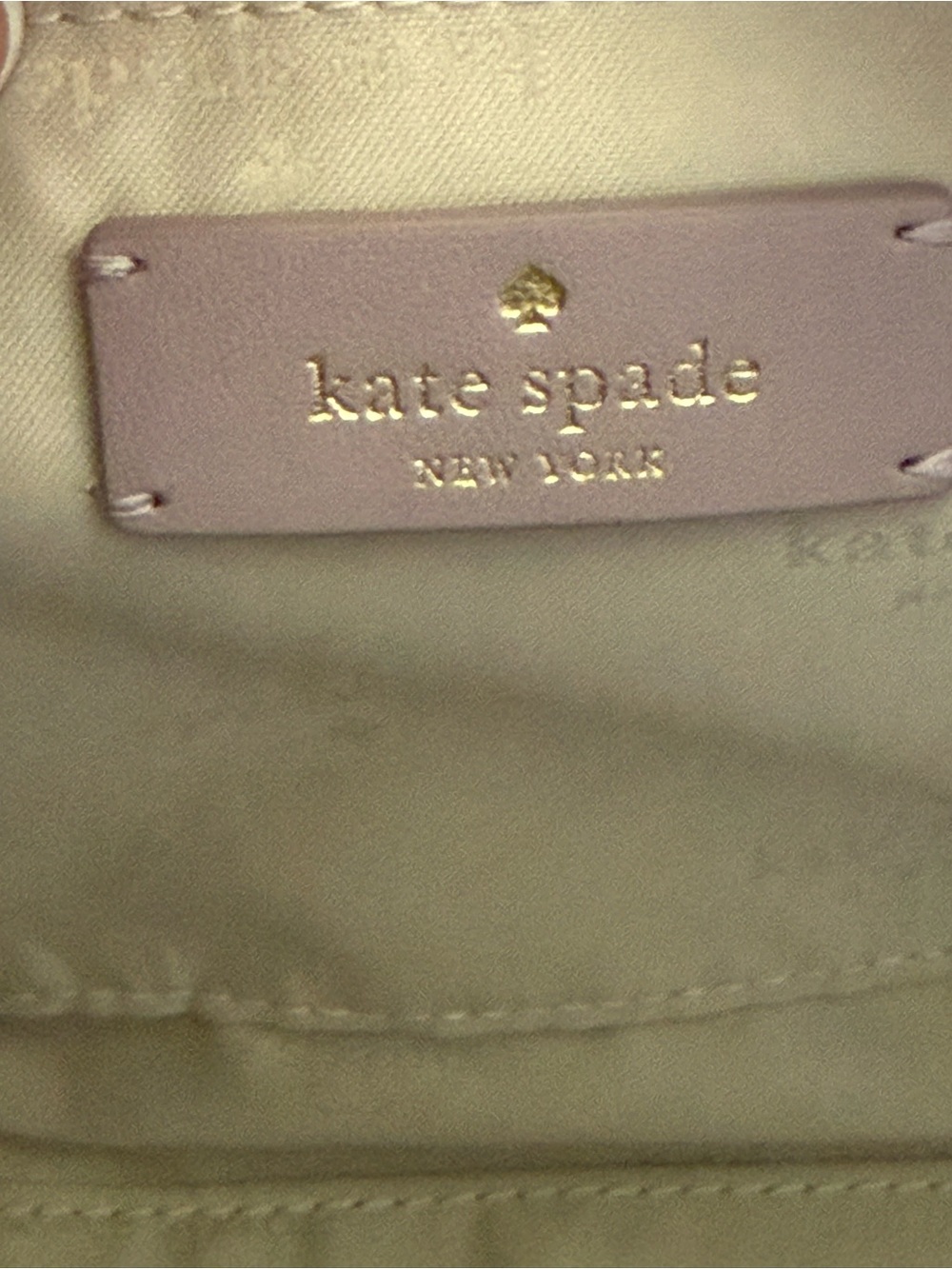 Kate Spade Kip Puffy Small Tote in Lavender Smoke NWT - Picture 6 of 10